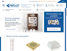 Tablet Screenshot of firplast.com